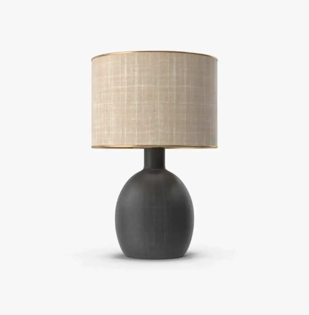 Small Crystal Table Lamp