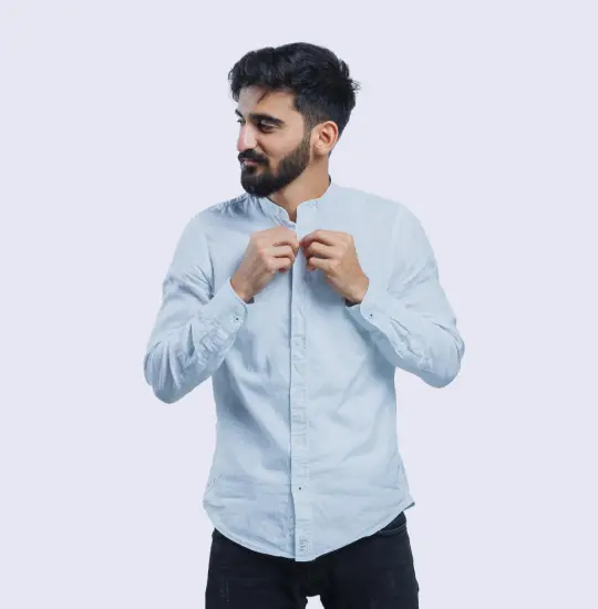 Light Blue Shirt For Men 