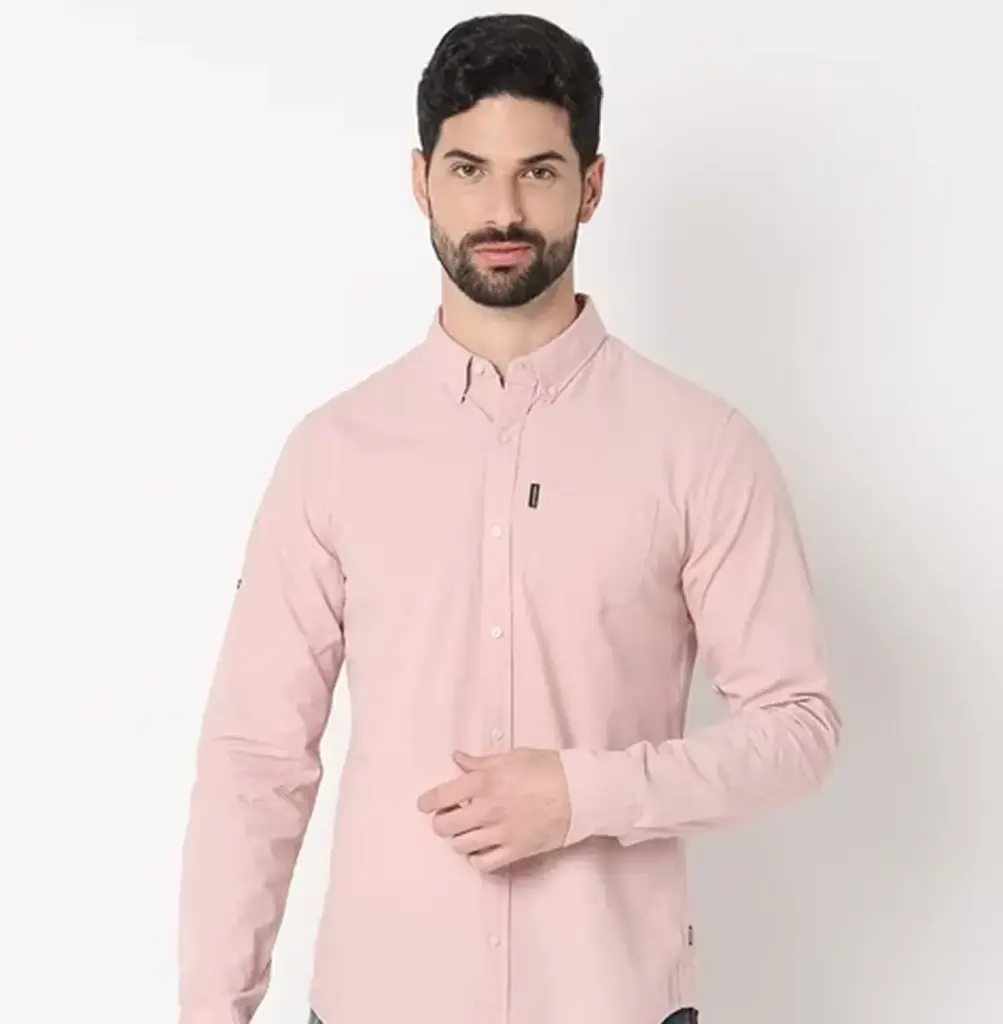 Raymond Pink Shirt For Men 